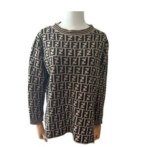 Authentic Fendi sweater Monogram size 42.( size 8 US)